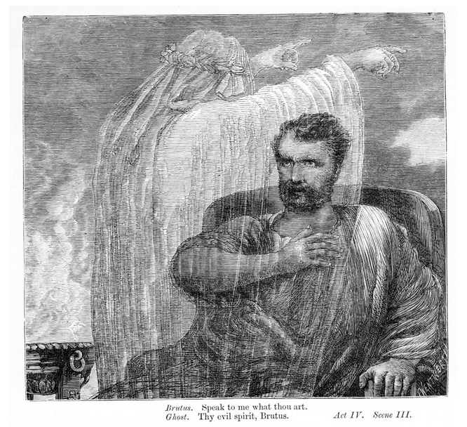 Brutus and the Ghost of Caesar by H.C. Selous