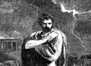 Brutus thinking hard about the letter in his hand.