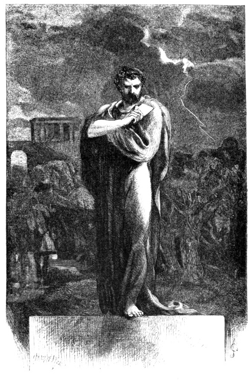Brutus thinking about the letter he has received