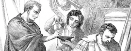 Cassius, Lucius, and Brutus