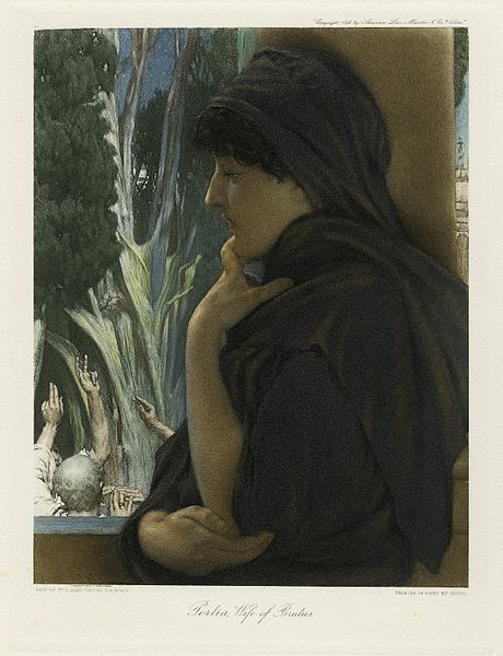Portia, Wife of Brutus, by Lawrence Alma-Tadema
