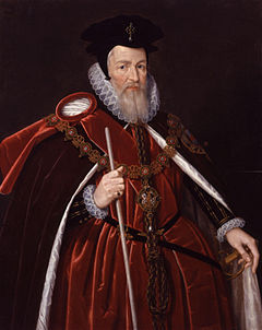 Portrait of William Cecil, Lord Burghley