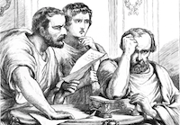Antony, Octavius, and Lepidus