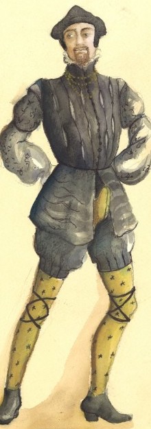 Malvolio in yellow stockings