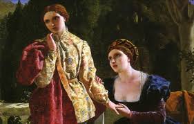 Viola/Cesario and Olivia
