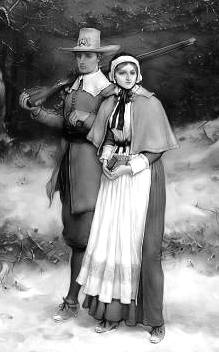 Pilgrim couple