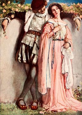 Benedick and Beatrice by Norman Price