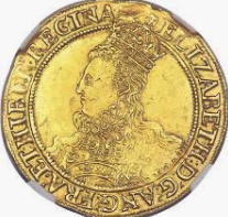 Elizabethean pound coin