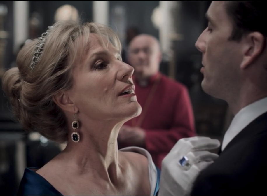 Penny Downie as Queen Gertrude; David Tennant as Hamlet: TV movie, 2009