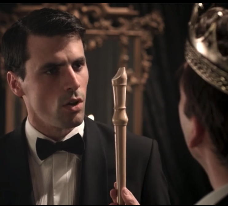 Hamlet saying 'will you play upon this pipe to Guildenstern'