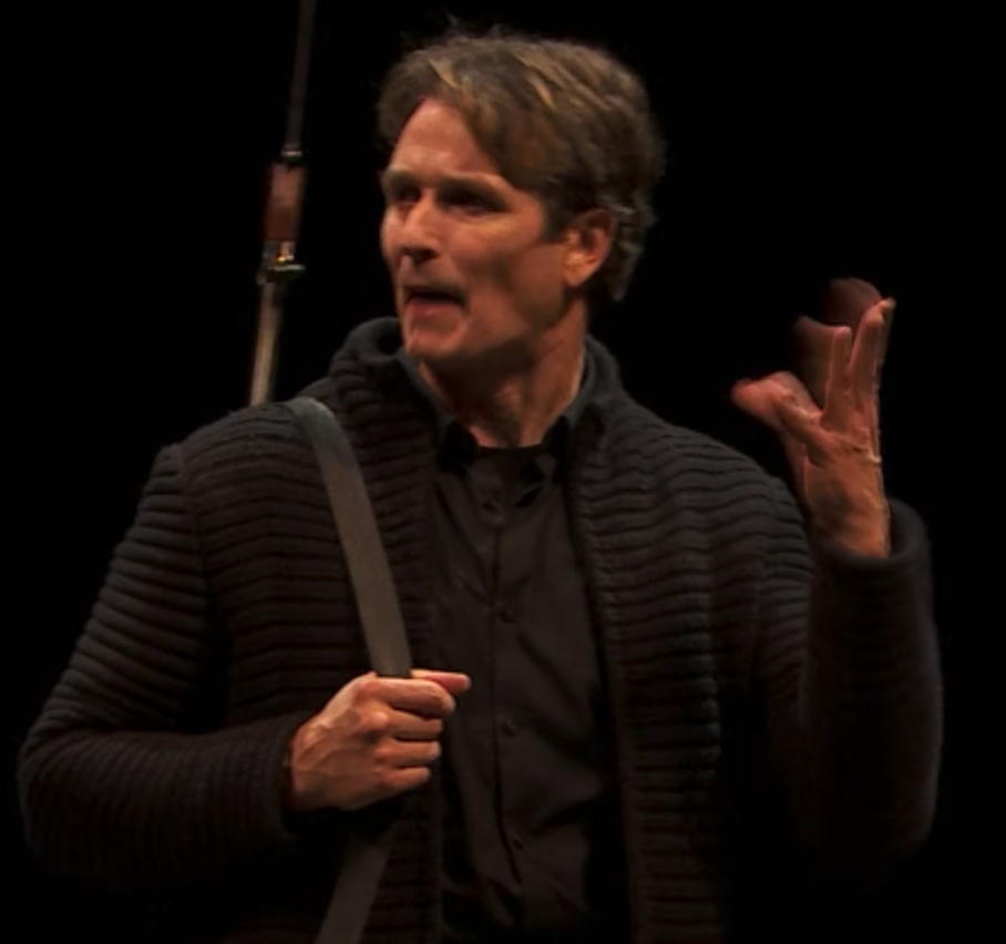Jonathan Goad as Hamlet