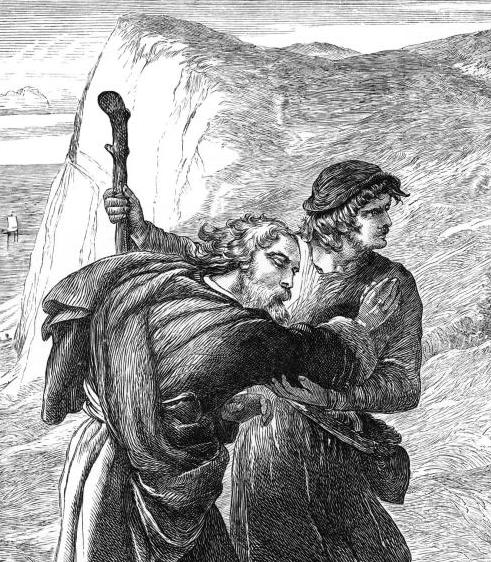 Edgar and Gloucester by H.C. Selous