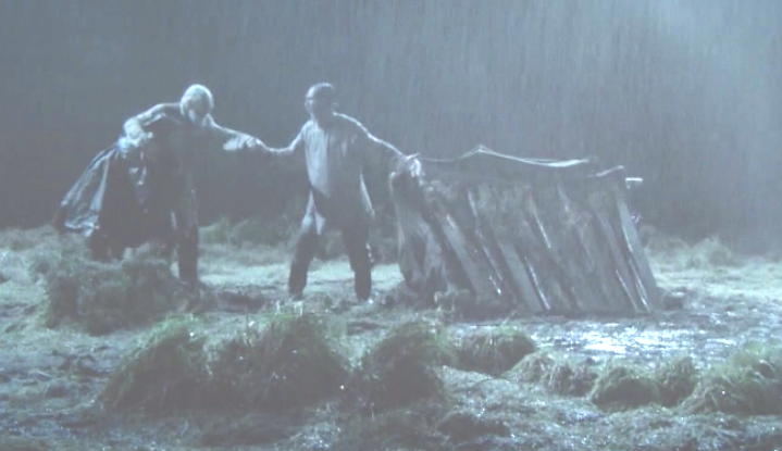 Fool, King Lear, Kent at the Hovel