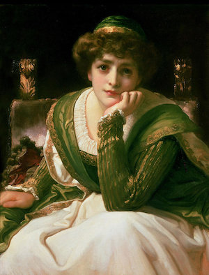 Desdemona painted by Frederic Leighton