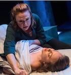 Emilia weeping over body of Desdemona