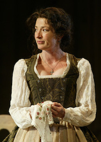 Emilia (Lise Bruneau) with the handkerchief