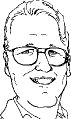 Philip Weller caricature
