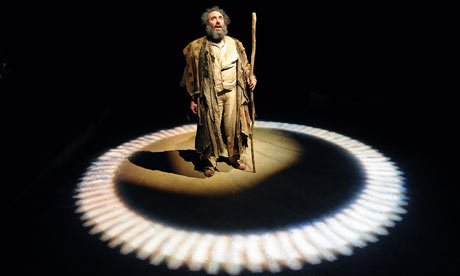 Prospero in the magic circle.