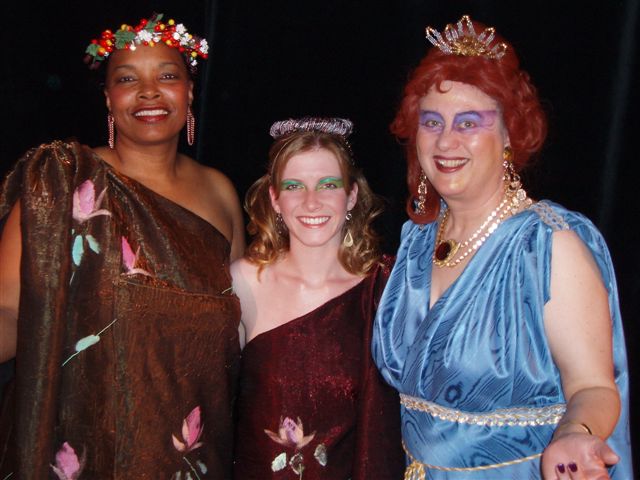 Ceres, Iris, Juno